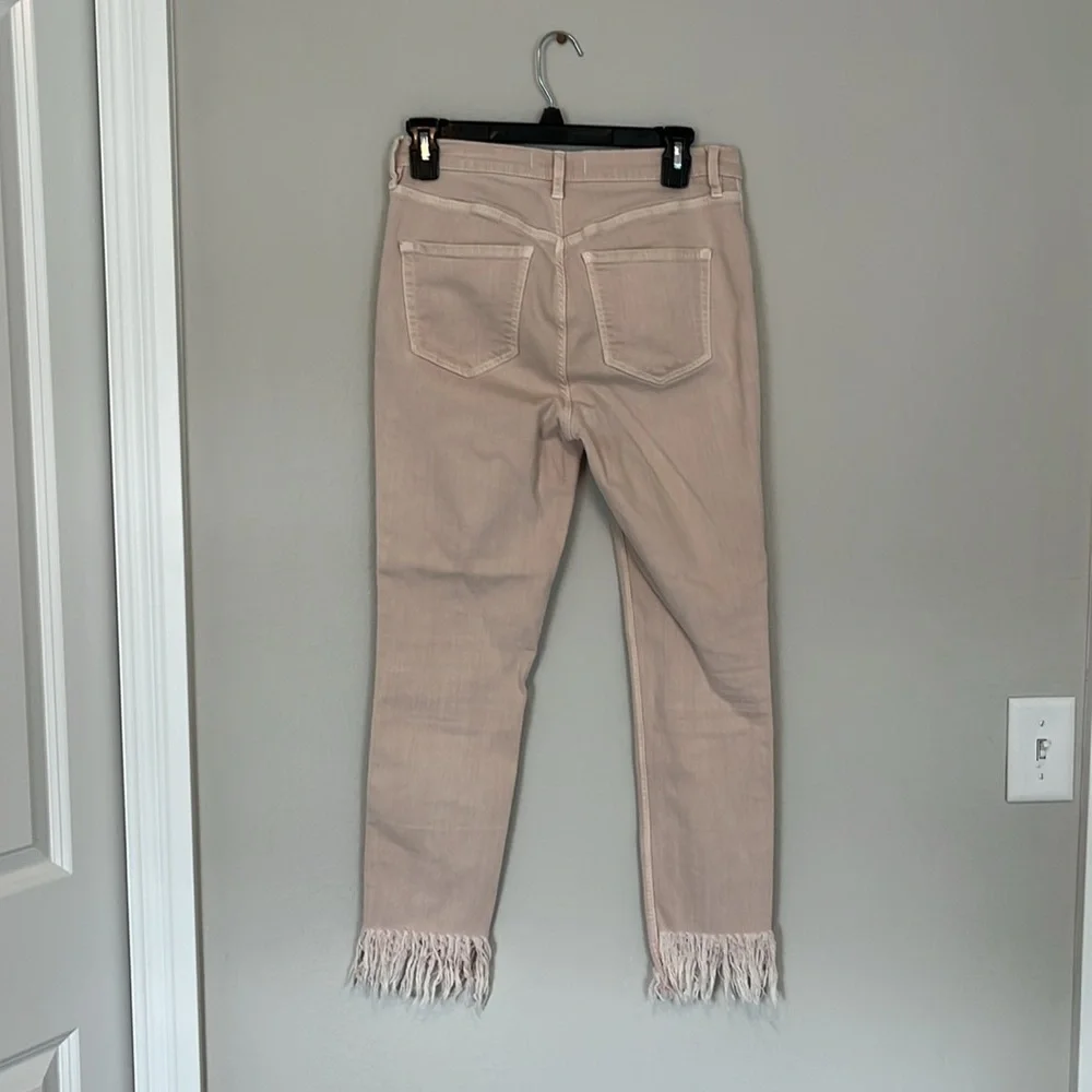 Free People We the Free Great Heights Pink Frayed Skinn | Size W 29 | light pink - Picture 4 of 4